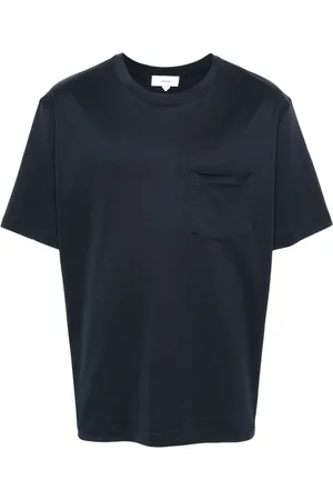 LARDINI Patch-pocket cotton T-shirt