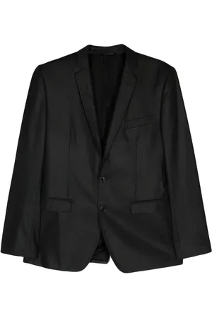 Dolce & Gabbana 2000s pinstriped single-breasted jacket