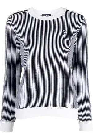PEARLY GATES Crew neck striped sweater
