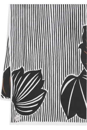 Fendi 2000 striped cotton pareo