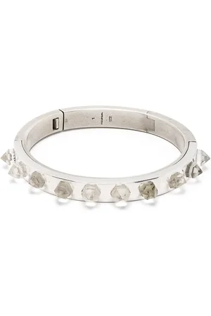 PARTS OF FOUR Quartz-studded bracelet
