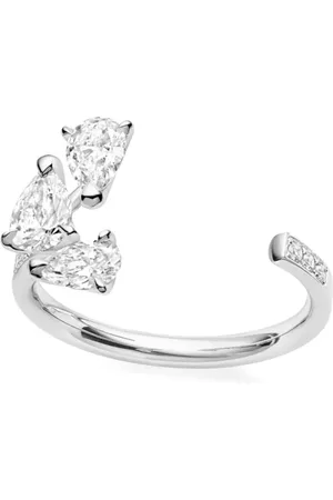Repossi 18kt white gold Serti sur Vide diamong ring