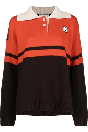 WALES BONNER Calm wool-blend polo jumper