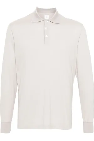 ELEVENTY Long-sleeve jersey polo shirt