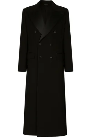 Dolce & Gabbana Double-breasted peak-lapel coat