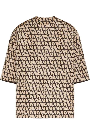 VALENTINO GARAVANI Toile Iconographe silk shirt