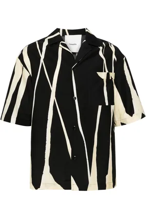 Nanushka Short-sleeve abstract-print shirt