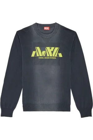 Diesel K-Samos logo-intarsia jumper
