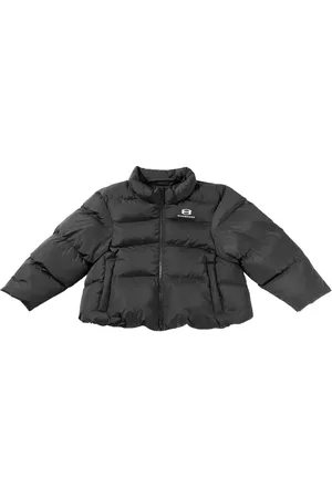 Balenciaga Logo-printed puffer jacket