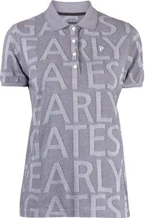 PEARLY GATES Logo-jacquard polo shirt