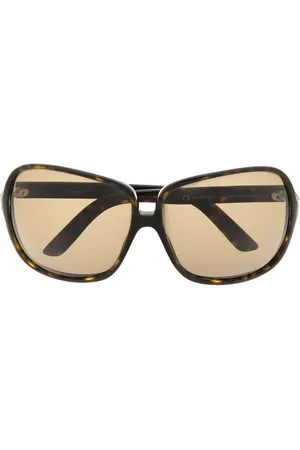 Saint Laurent 2000s oversized tinted sunglasses