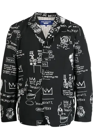 JUNYA WATANABE X Basquiat graphic-print blazer