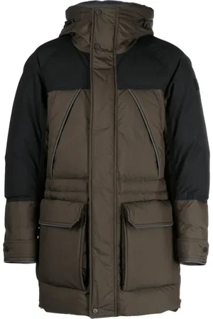 Woolrich Logo-patch padded coat