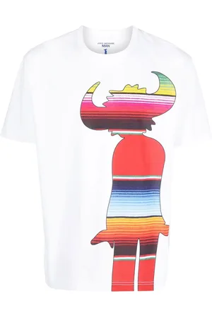 JUNYA WATANABE Graphic-print crew-neck T-shirt