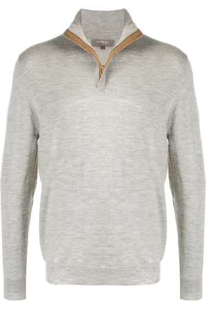 N.PEAL The Regent zip-up jumper