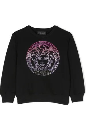 VERSACE Medusa-Head print cotton sweatshirt