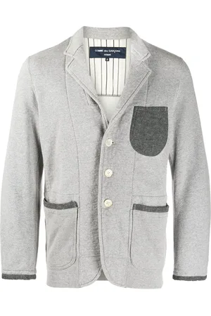 Comme des Garçons Contrasting details straight jacket
