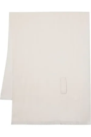 GENTRYPORTOFINO Frayed virgin-wool scarf