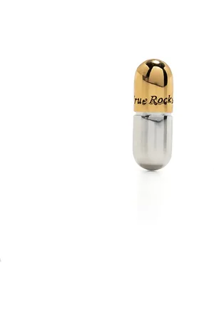 TRUE ROCKS Pill two-tone stud earring
