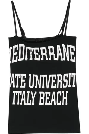 Dolce & Gabbana 2000s slogan-print tank top
