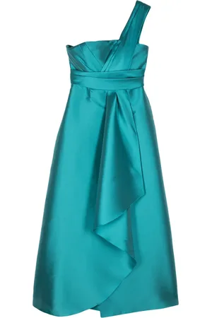 Alberta Ferretti Mikado maxi dress