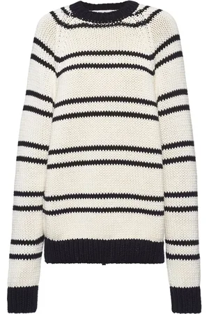 Miu Miu Striped cotton jumper