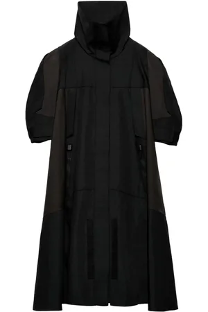 Prada Single-breasted panelled coat