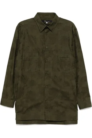 YOHJI YAMAMOTO Floral-print shirt