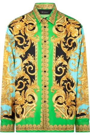 VERSACE Barocco-print shirt