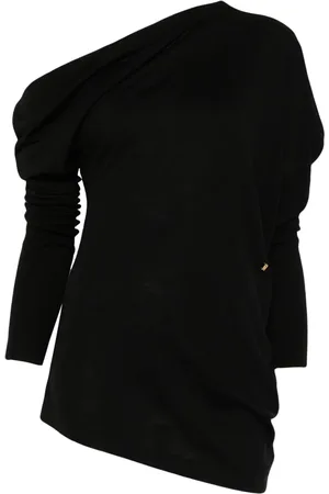 Moschino Logo-charm top