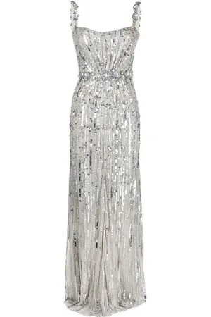 Jenny Packham Bright Gem sequin-embellished gown