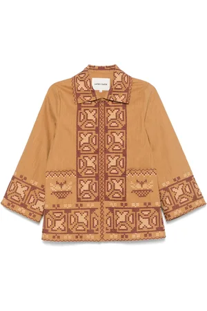 Antik Batik Berenice-embroidered jacket