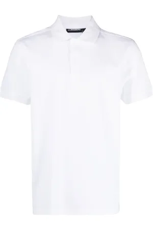 J Lindeberg Troy logo-print cotton polo shirt