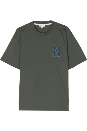 Norse projects Simon logo-print T-shirt