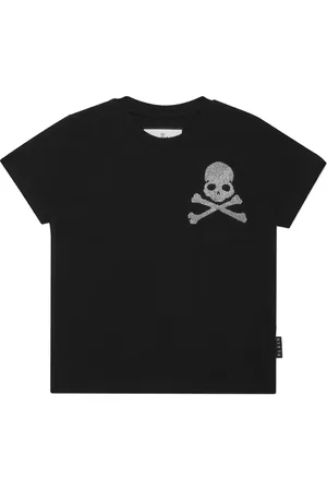 Philipp Plein Skull-embellished T-shirt