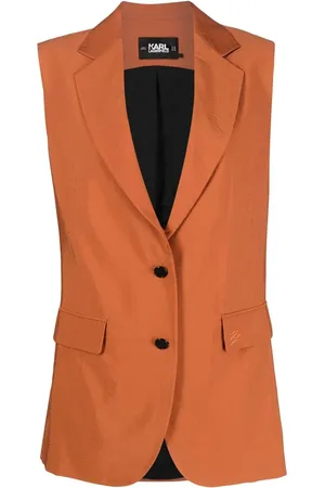 Karl Lagerfeld Longline tailored waistcoat