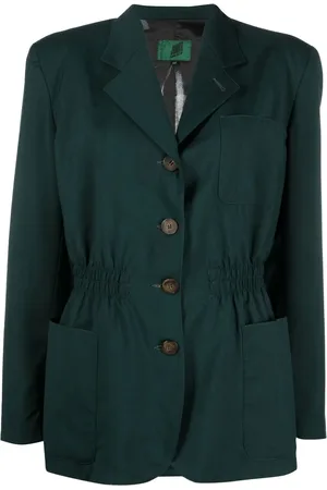 Jean Paul Gaultier 1980s elasticated waistband blazer