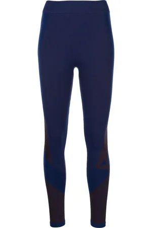 Y-3 Seamless colourblock-knit tights