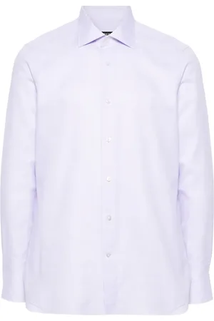 Ermenegildo Zegna Patterned-jacquard shirt