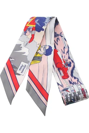 Hermès 2010s Twilly Wow scarf