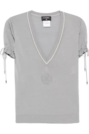CHANEL 2010s short-sleeved T-shirt