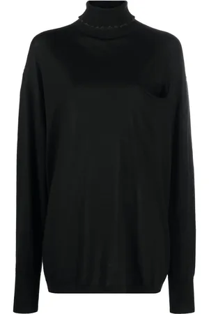Quira Ribbed-knit roll neck jumper