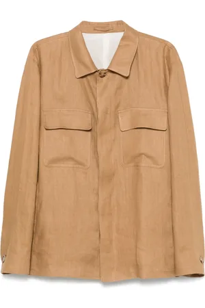 LARDINI Linen overshirt