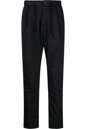 HERNO Elasticated-waist tapered trousers