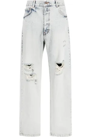We11 Done Low-rise straight-leg jeans