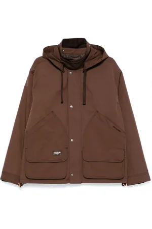 Chocoolate Layered hooded jacket