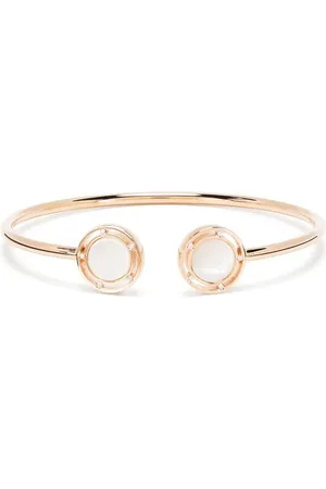 Damiani 18kt rose gold mother-of-pearl diamond cuff