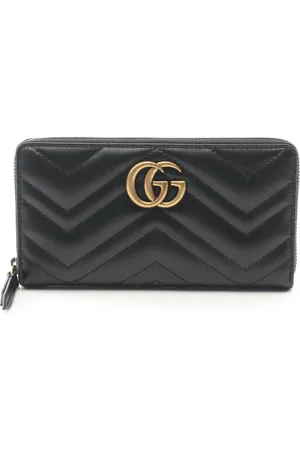 Gucci 2020s GG Marmont zip-around wallet