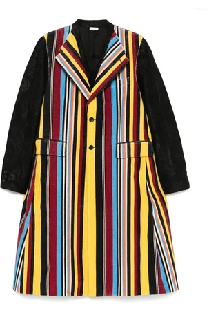 Comme des Garçons Striped coat