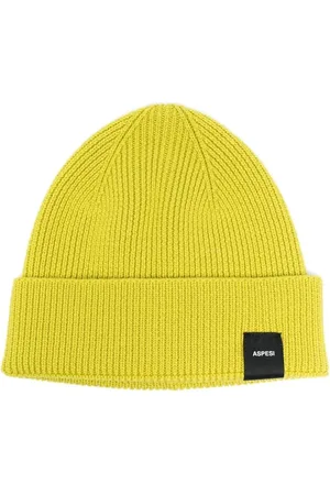 Aspesi Ribbed knit beanie hat
